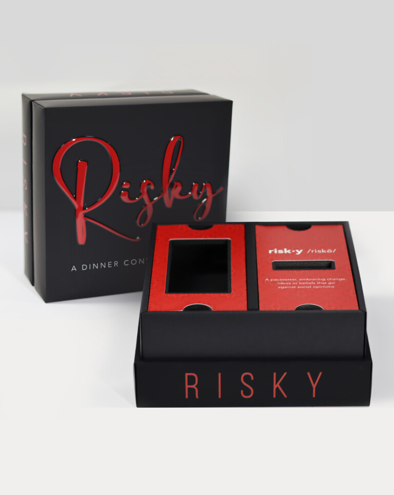Risky Soft-Touch 2 Piece Box