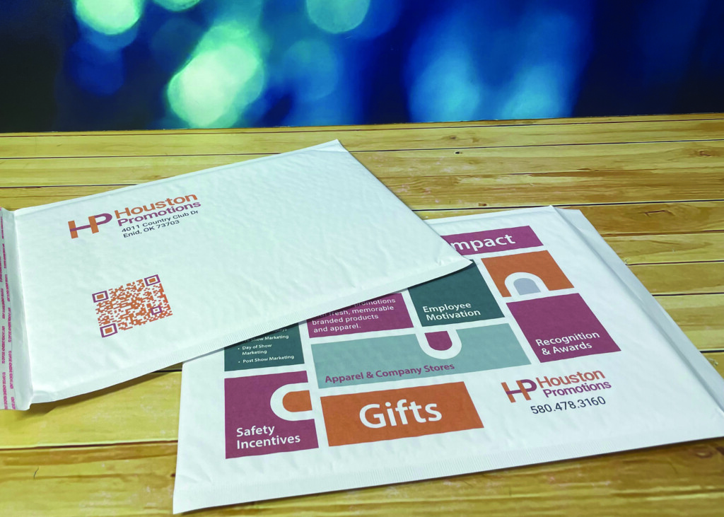 Houston Promotion Bubble Mailer
