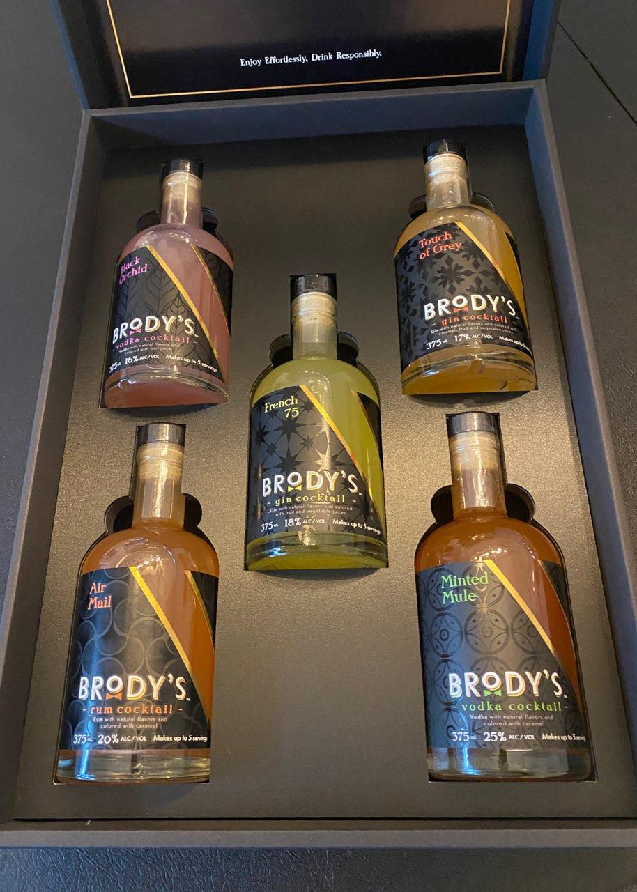 Brody's Craft Cocktails Classic Soft-Touch 2PC Box